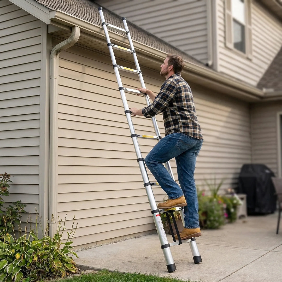 Telesclix - Adjustable Telescopic Extension Ladder