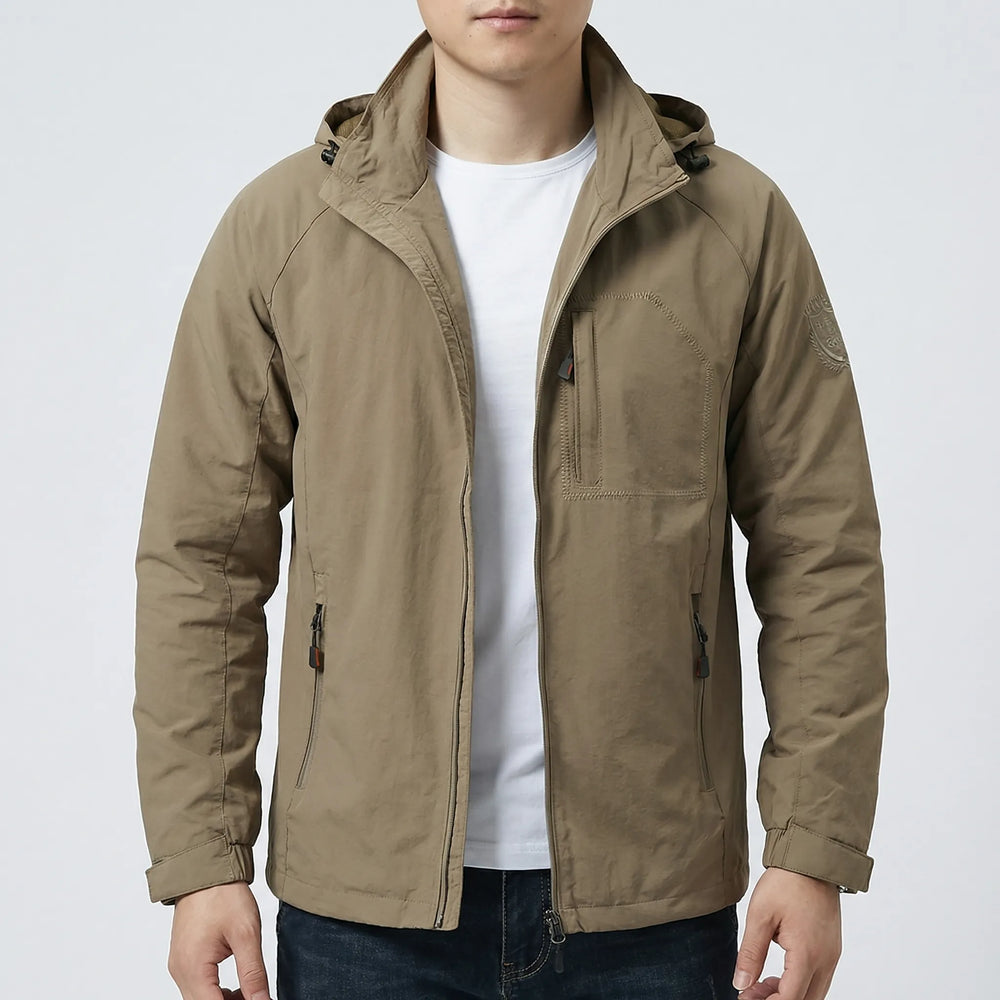Terravex - Hooded Zip-Up Transitional Jacket