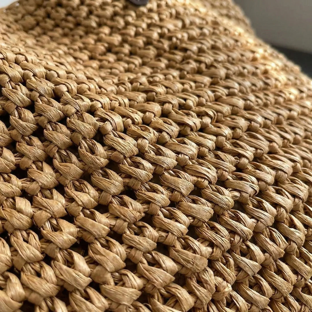 Textura - Woven Structured Large Tote Bag