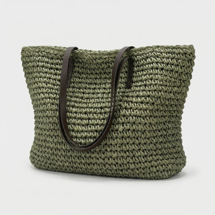 Textura - Woven Structured Large Tote Bag