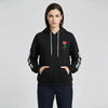 Ros Grafisk Pullover Hoodie