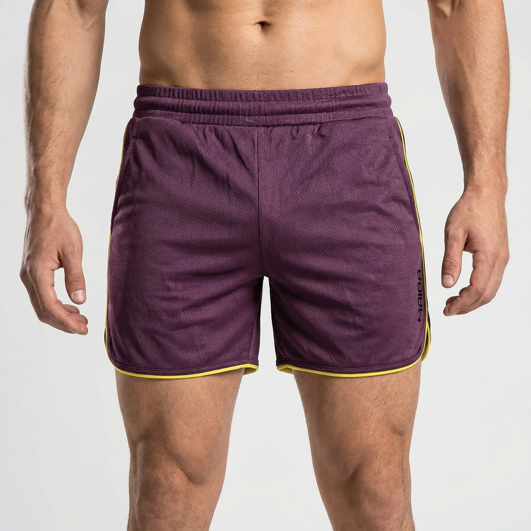 Tidesprint - Slim-Fit Elastic Waistband Swim Shorts