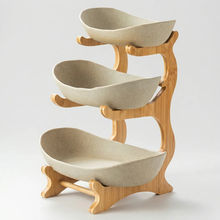 Tierova - 3-Tier Countertop Fruit Stand