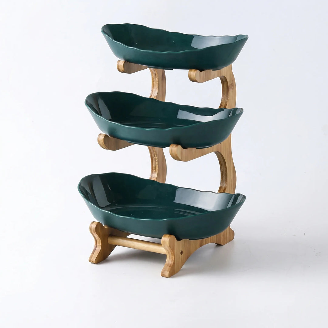 Tierova - 3-Tier Countertop Fruit Stand