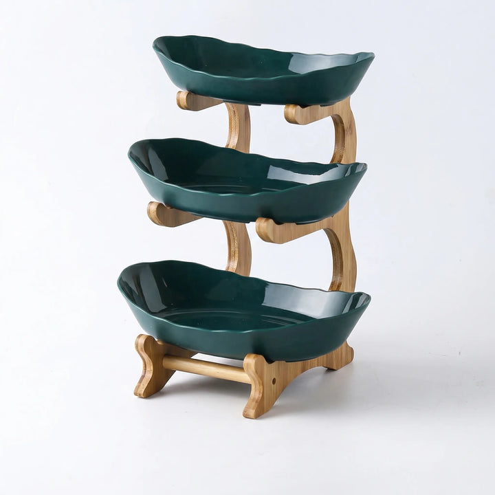 Tierova - 3-Tier Countertop Fruit Stand