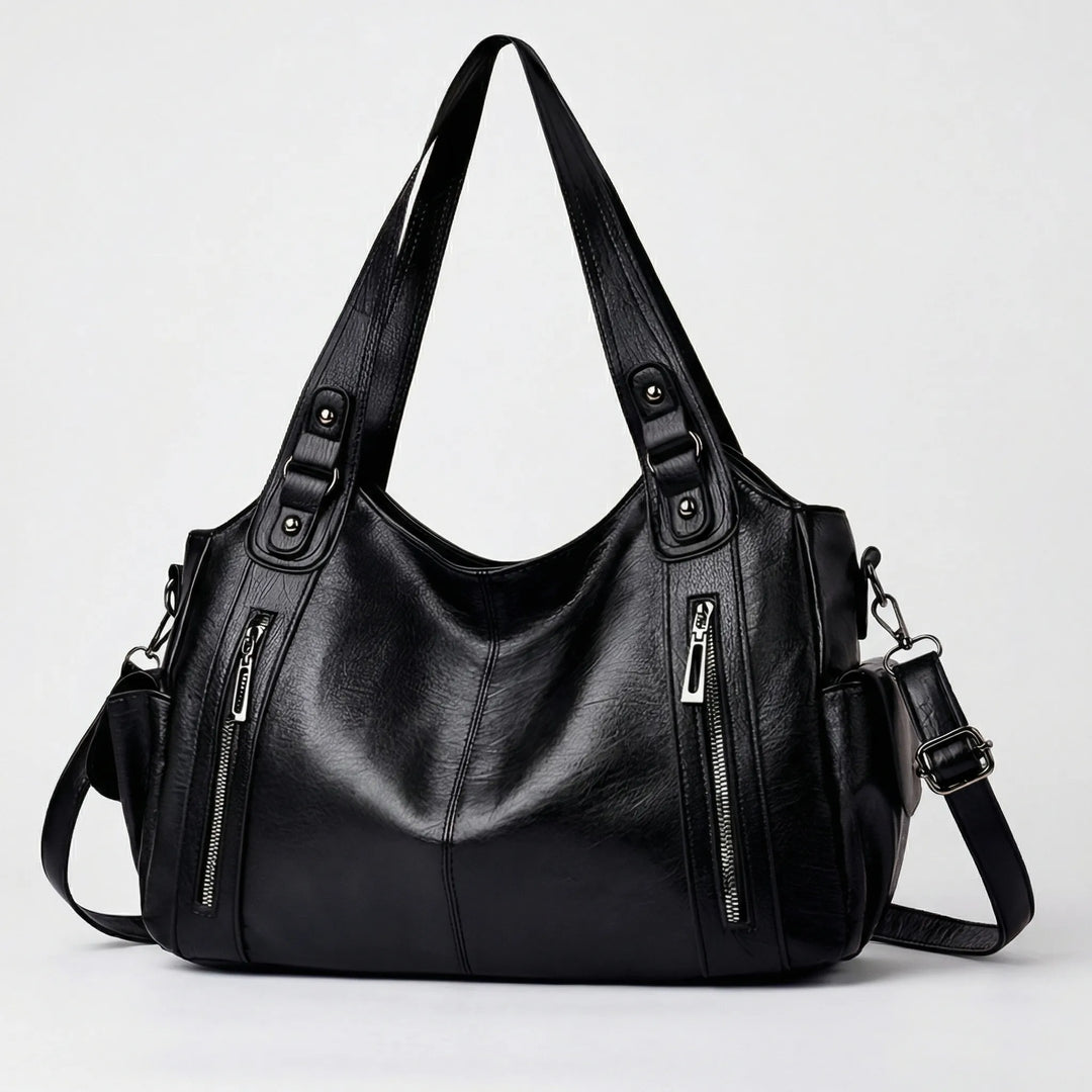 Tottela - Multi-Pocket Structured Tote Bag