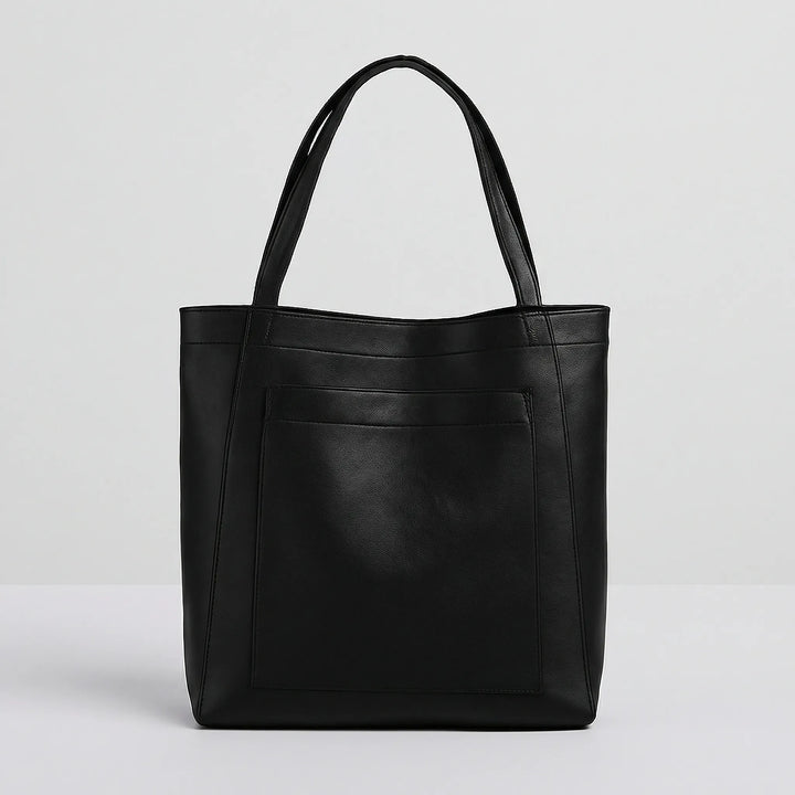 Totteva - Large Minimalist Zip-Top Tote Bag