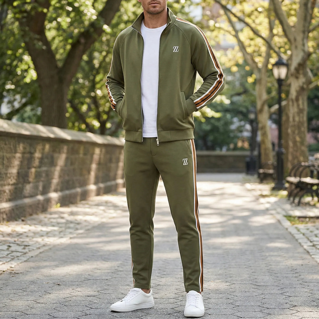 Trackivo - Full Zip Tracksuit Set With Joggers