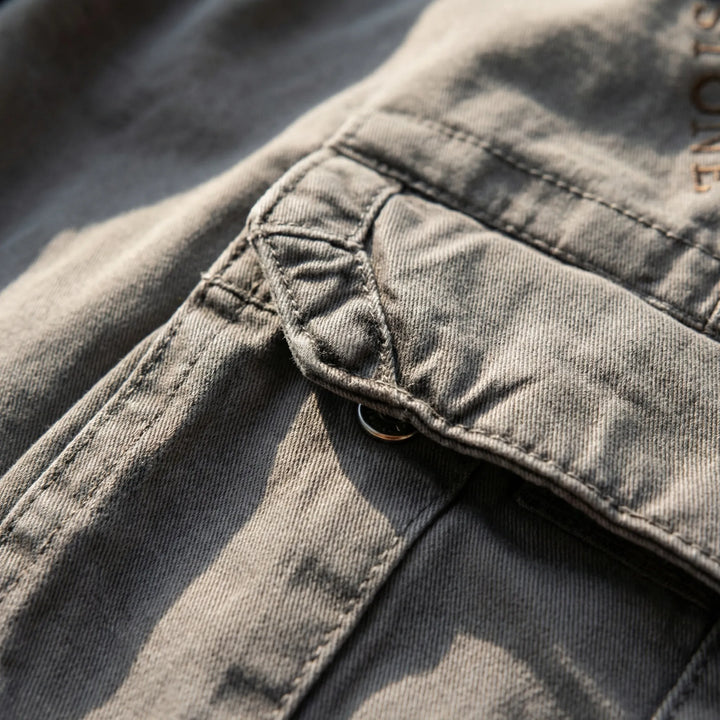 Trailkargo - Multi-Pocket Casual Cargo Shorts