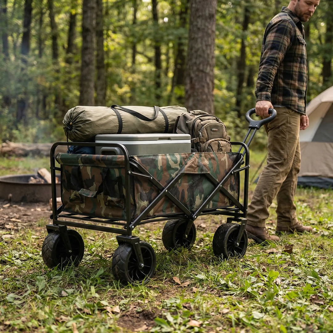 Trailox - Collapsible Fold-Flat Utility Wagon
