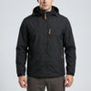Hooded Softshell Zip-Up Jacket för Män