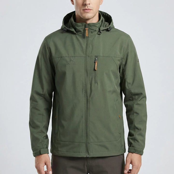 Trailven - Hooded Softshell Zip-Up Jacket