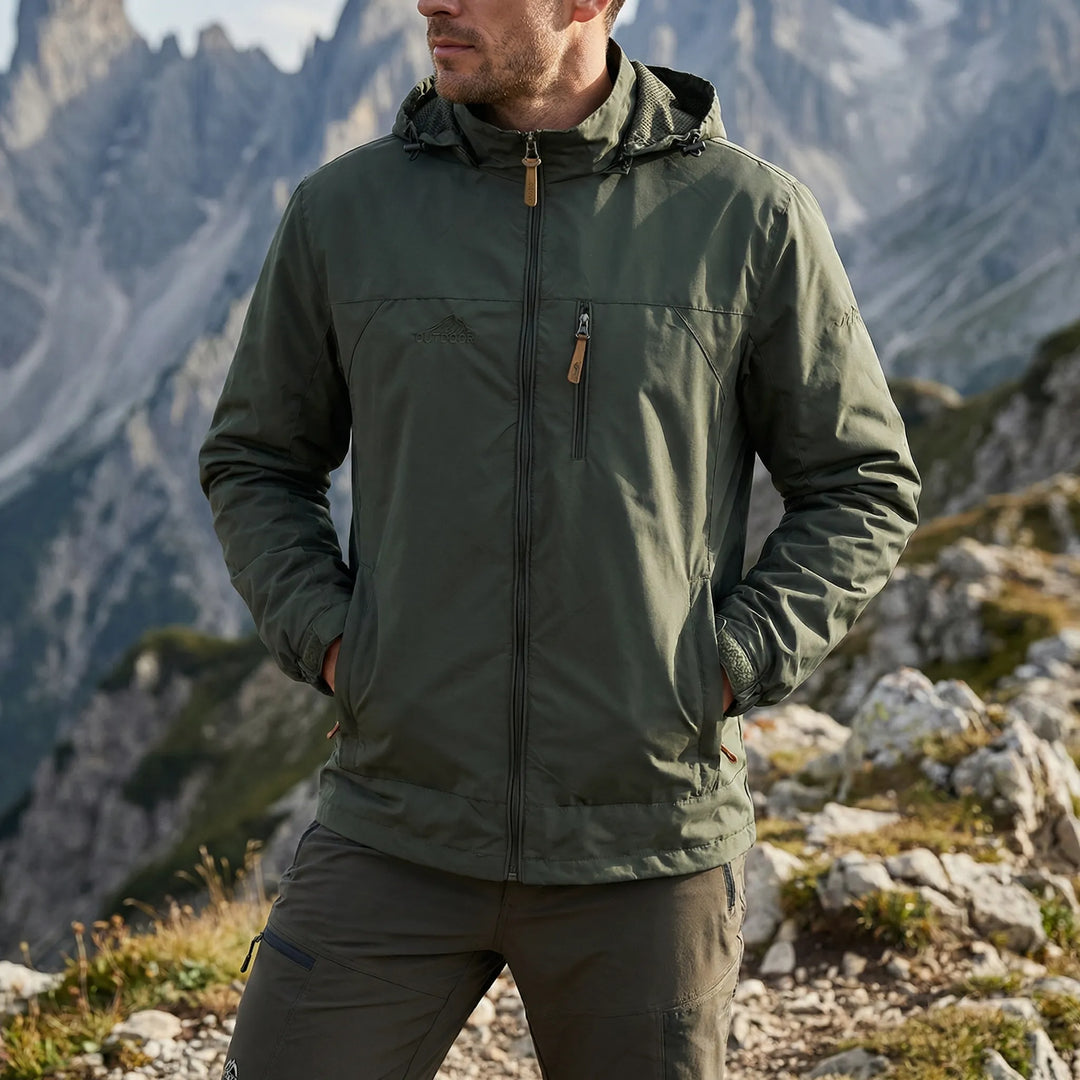 Trailvent - Hooded Men's Outdoor Shell Jacket