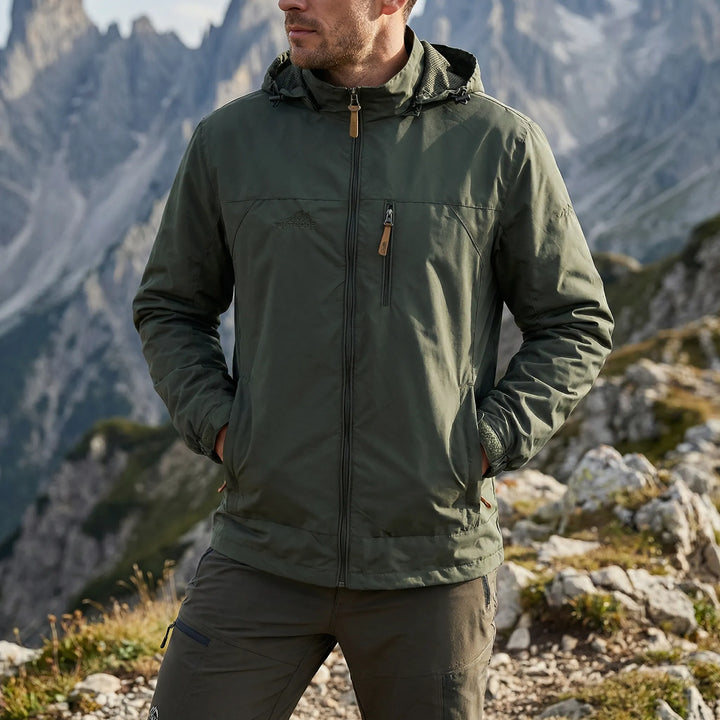 Trailvent - Hooded Men's Outdoor Shell Jacket
