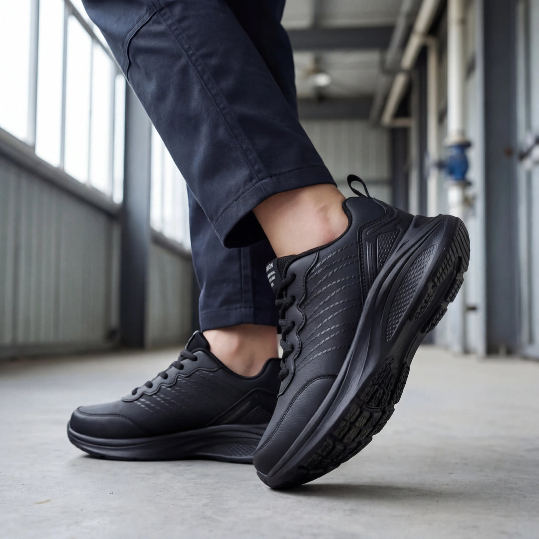 Trakova - Slip-Resistant Lace-Up Work Sneaker