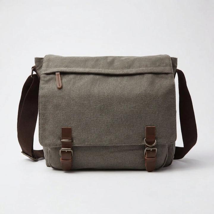Traveaux - Adjustable Strap Canvas Messenger Bag