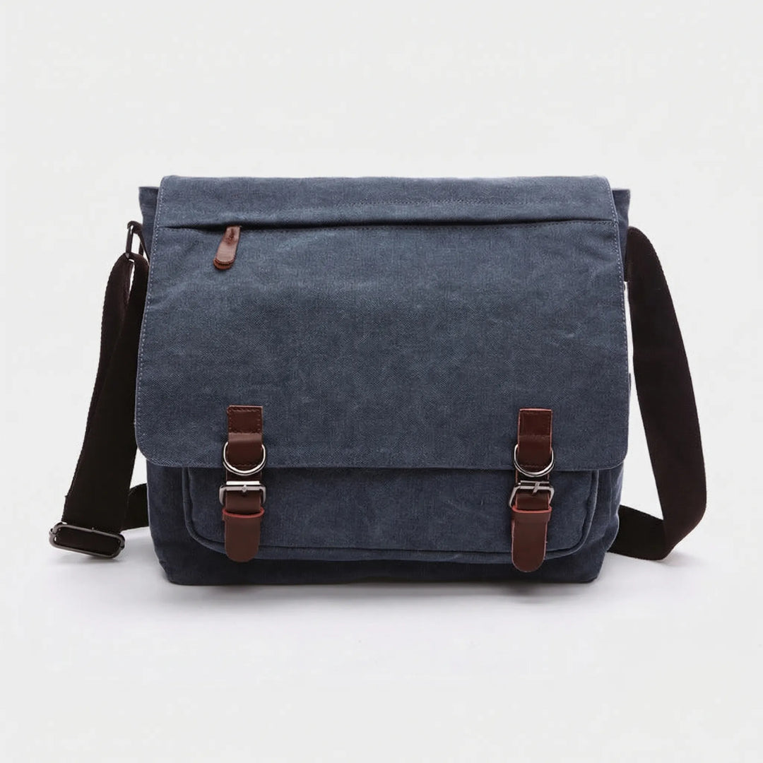 Traveaux - Adjustable Strap Canvas Messenger Bag
