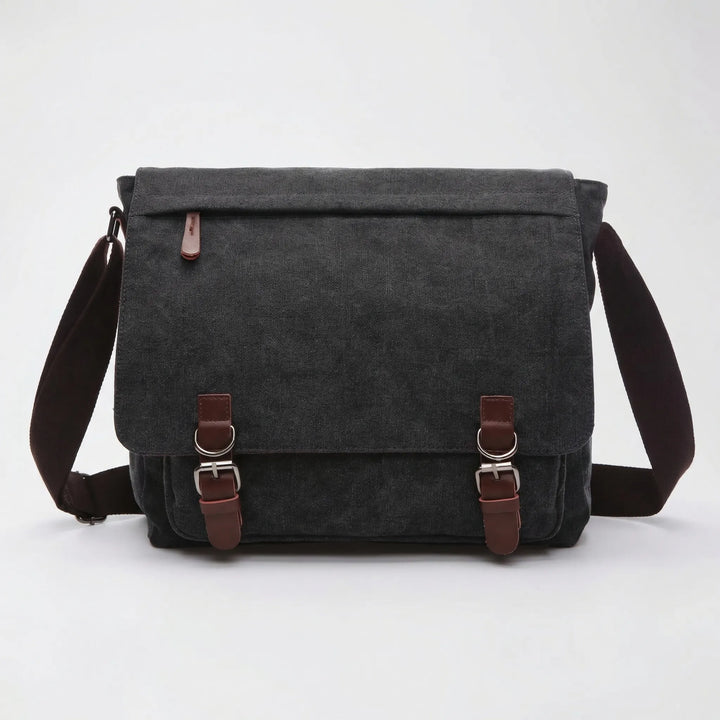 Traveaux - Adjustable Strap Canvas Messenger Bag