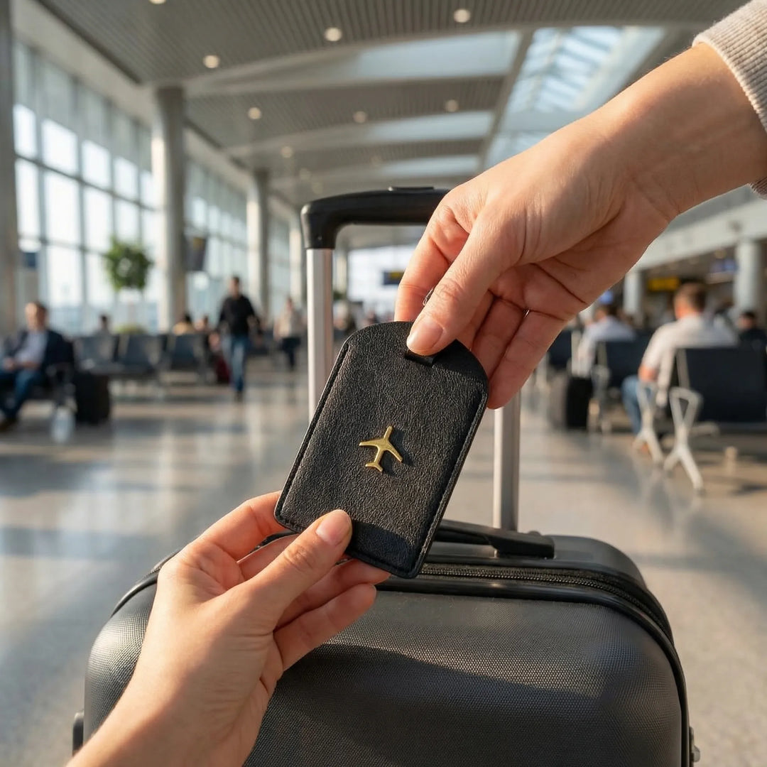 Travelux - Customizable ID Luggage Tag With Privacy Flap