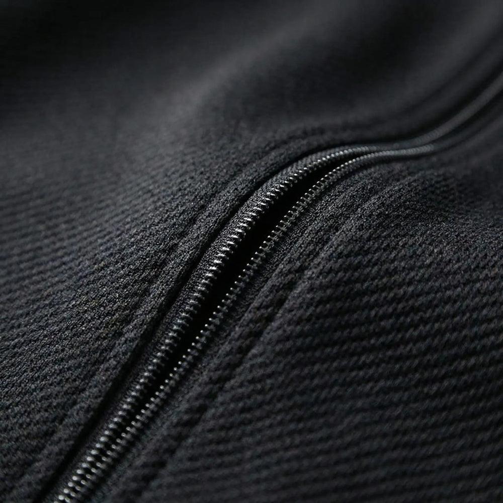 Traxivo - Zip-Up Jacket And Tapered Pants Set