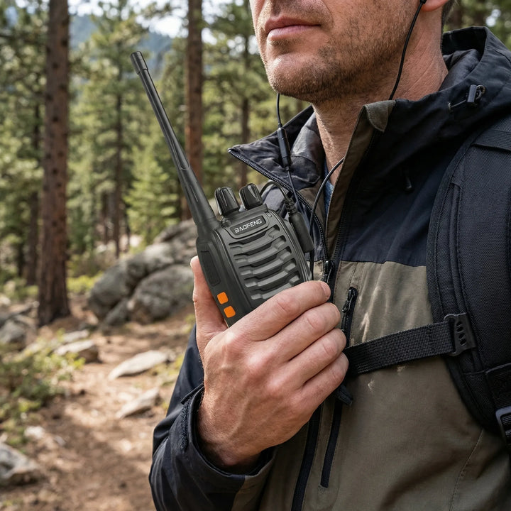 Traxxivo - Rechargeable Long-Range Two-Way Radio Set