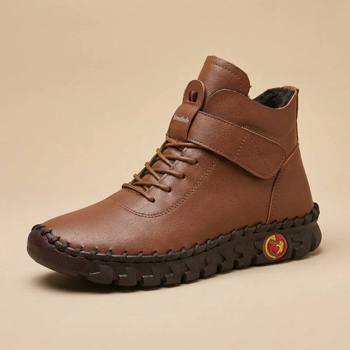 Traylux - Lace-Up Ankle Boot With Grip Sole