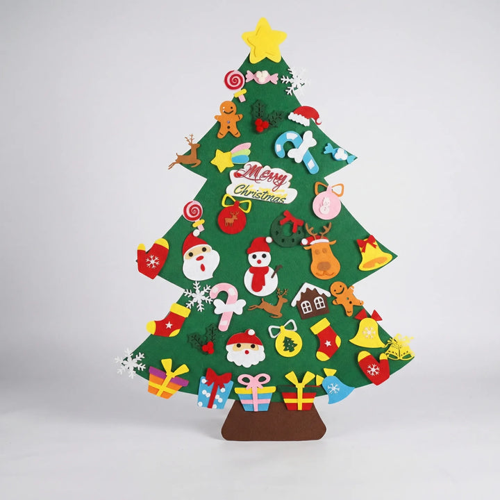 Treevli - Wall-Hung Felt Christmas Tree Set