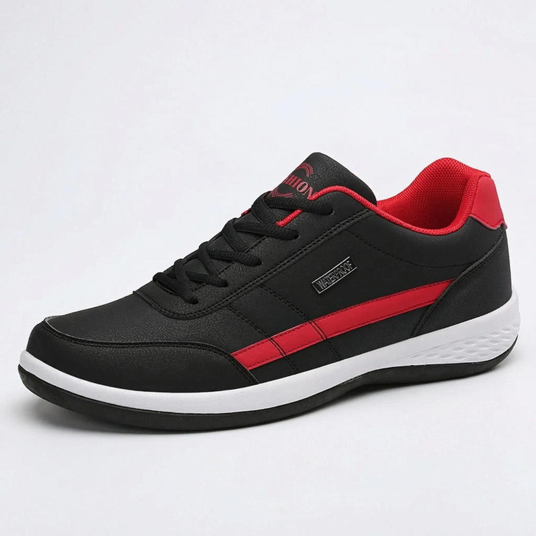 Trekavio - Low-Top Lace-Up Leather Sneaker