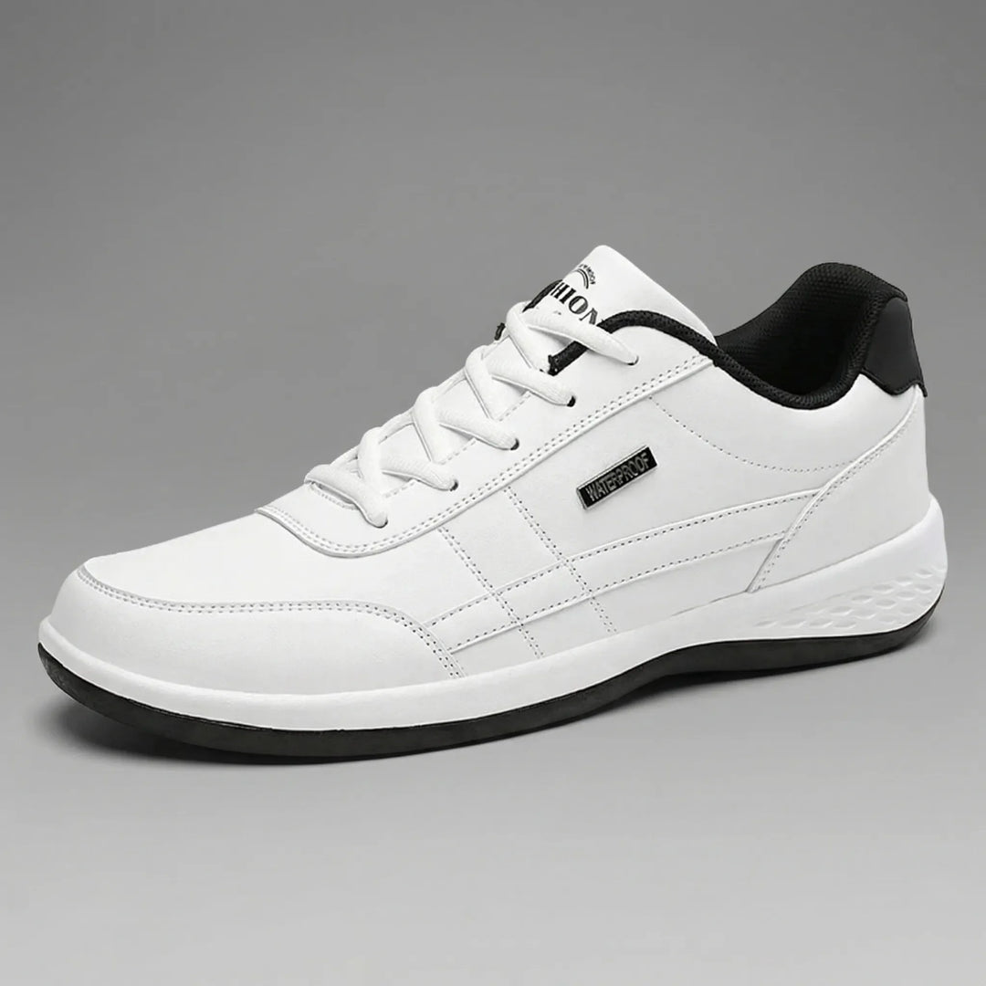 Trekavio - Low-Top Lace-Up Leather Sneaker