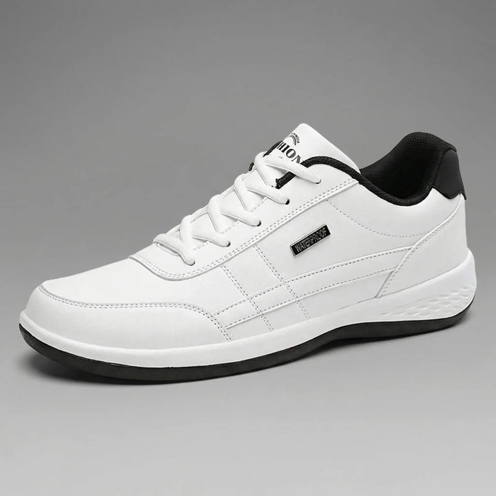 Trekavio - Low-Top Lace-Up Leather Sneaker