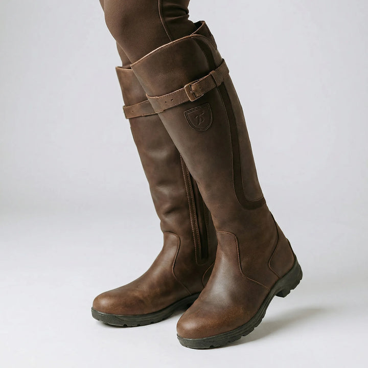 Trelova - Tall Knee-High Structured Boot
