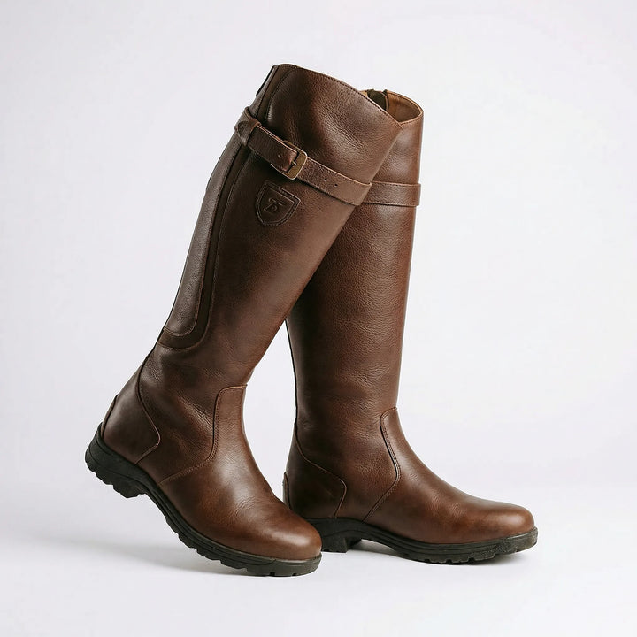 Trelova - Tall Knee-High Structured Boot