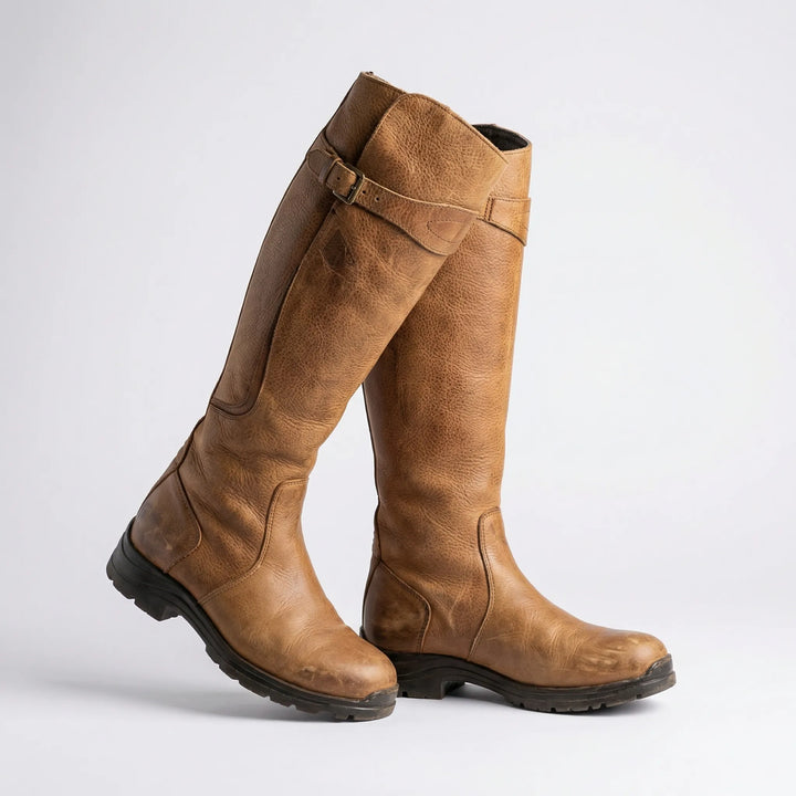 Trelova - Tall Knee-High Structured Boot