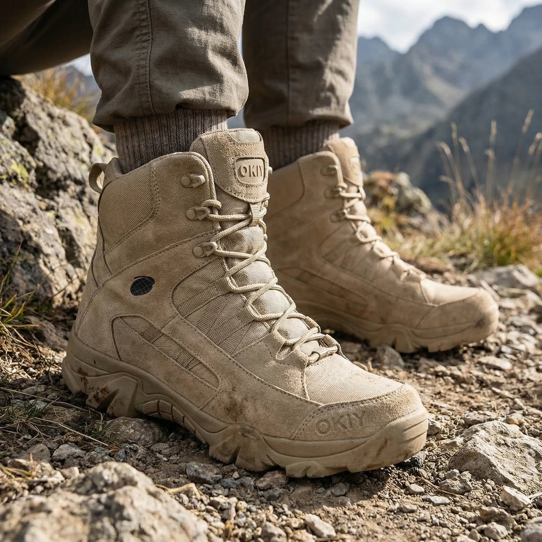 Trexivo - High-Top Water-Resistant Hiking Boot