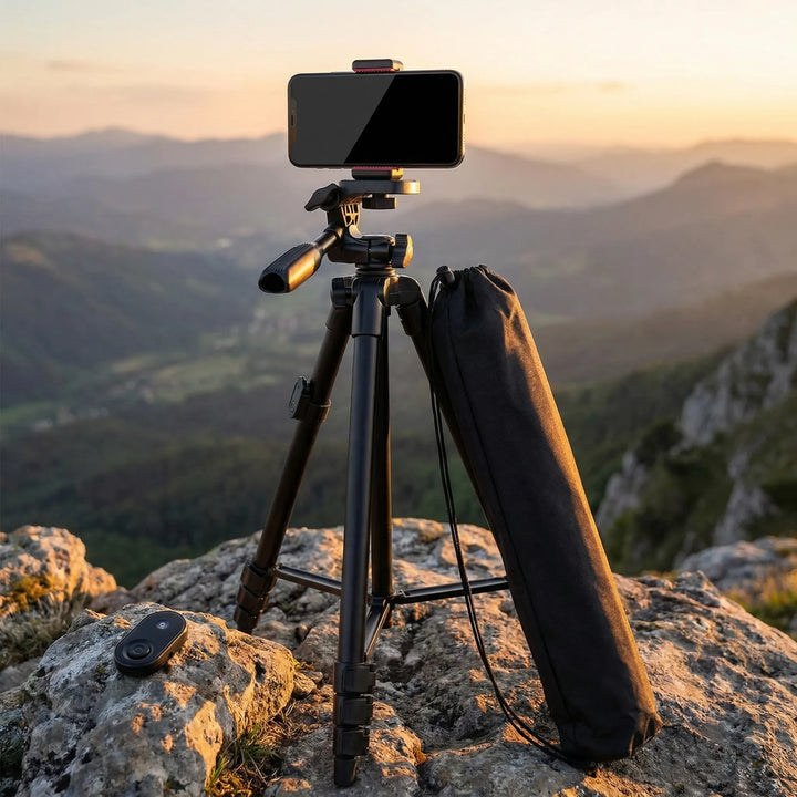 Tripovix - Foldable Bluetooth Phone Tripod