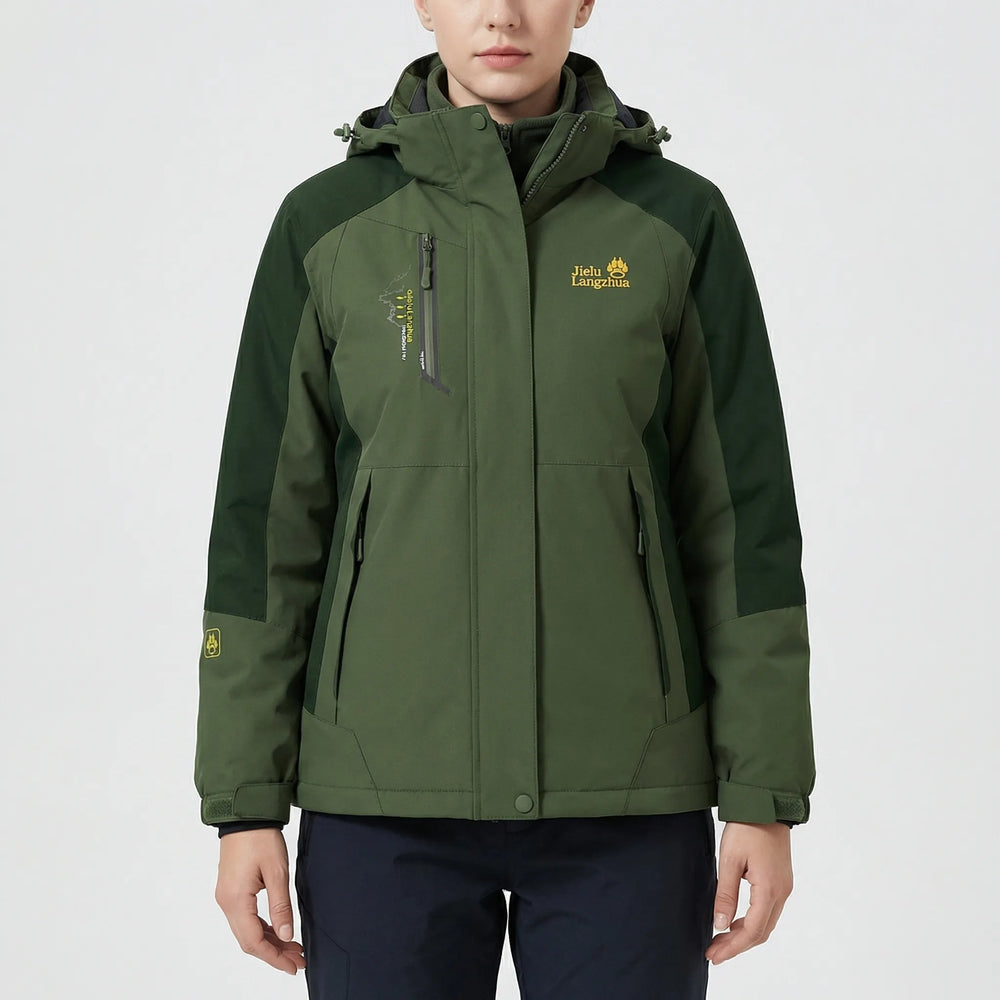 Triventex - 3-In-1 Hooded Winter Ski Jacket