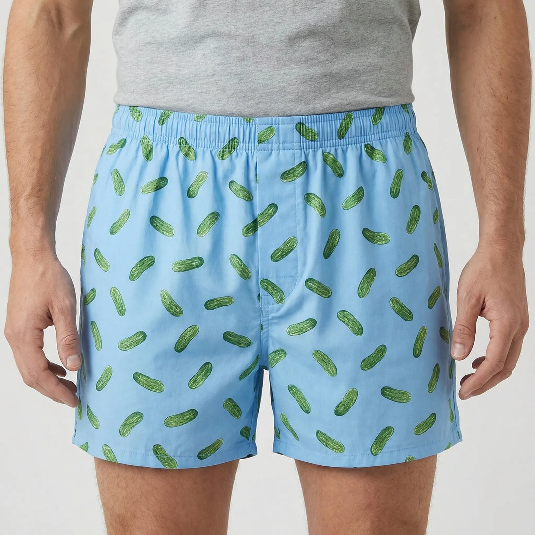 Tropivibe - Tropical Print Loose Boxer Set