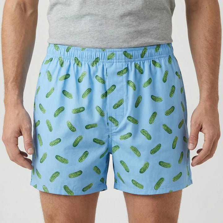 Tropivibe - Tropical Print Loose Boxer Set