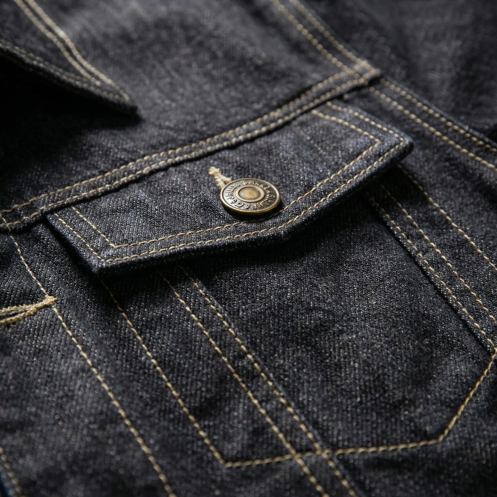 Trucklyn - Classic Button-Front Trucker Jacket