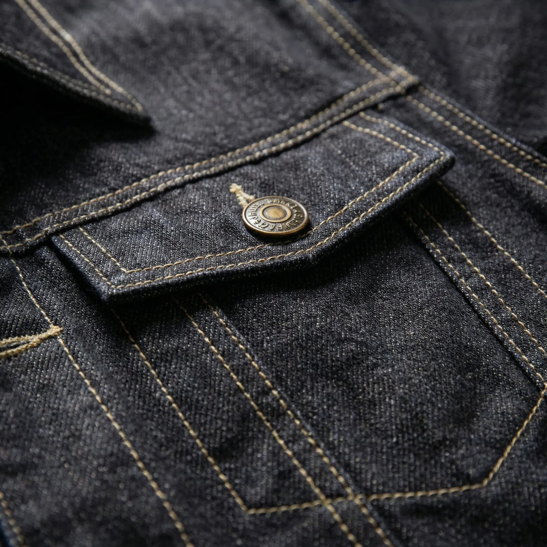 Trucklyn - Classic Button-Front Trucker Jacket