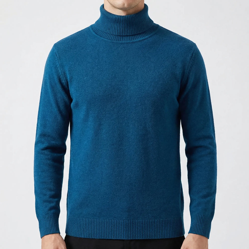 Turtovex - Men's Slim-Fit Turtleneck Sweater