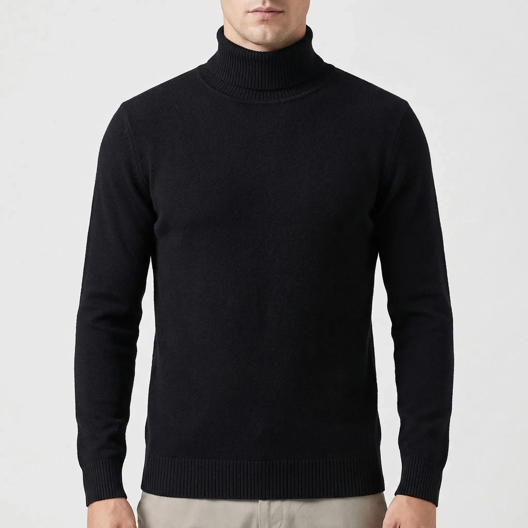 Turtovex - Men's Slim-Fit Turtleneck Sweater