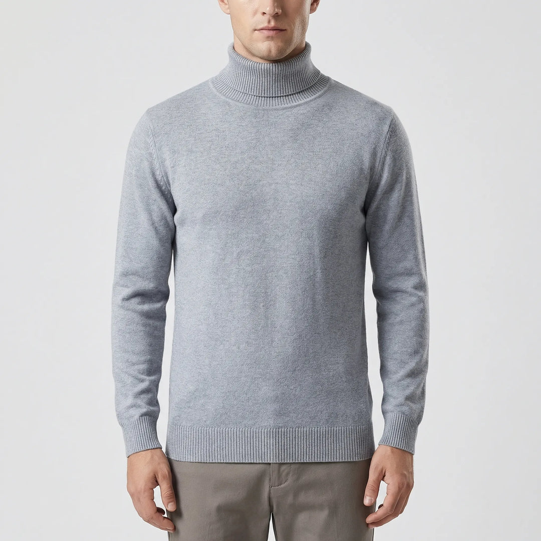 Turtovex - Men's Slim-Fit Turtleneck Sweater
