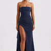 Off-Shoulder Twisted Maxi Klänning