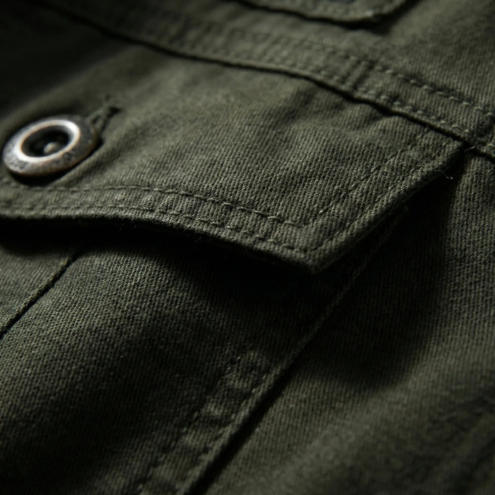 Valdrex - Military-Inspired Men's Zip-Up Jacket