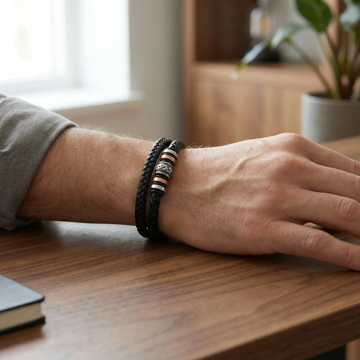 Valore - Multi-Strand Braided Bracelet For Men