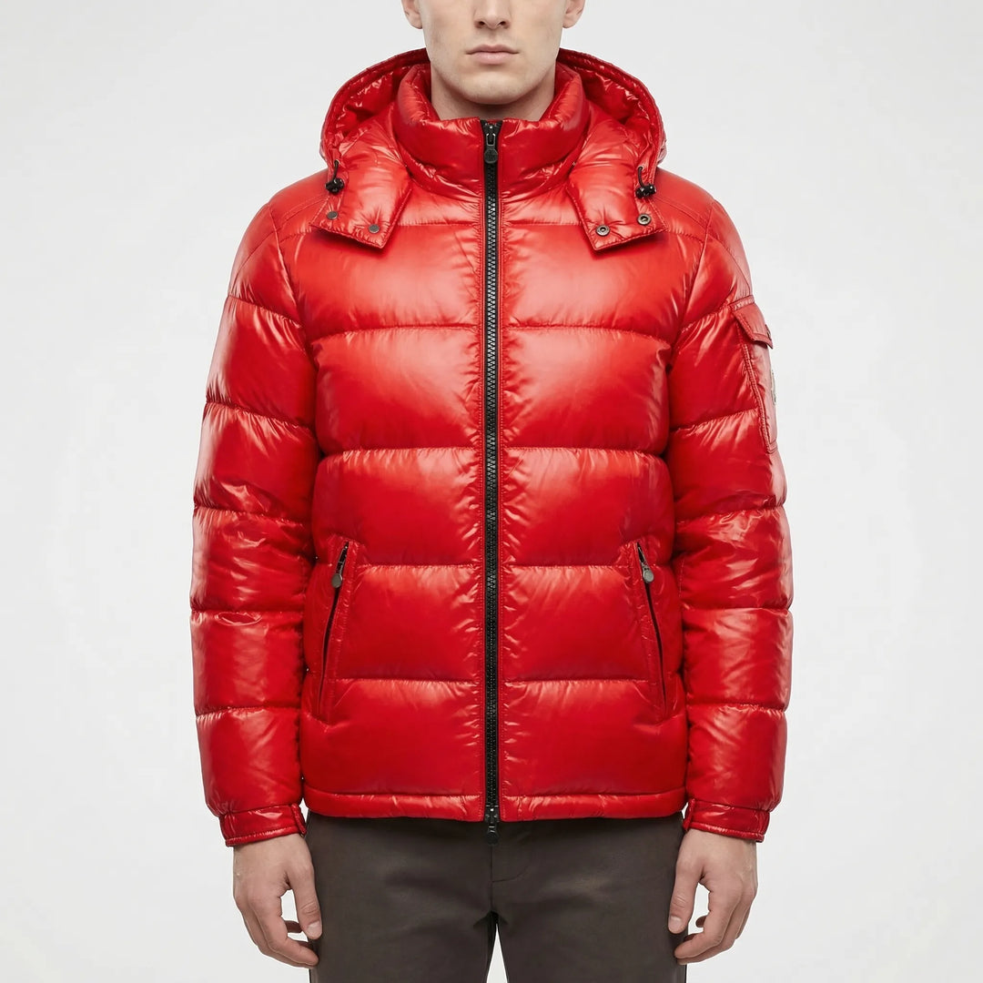 Valtex - Quilted Hooded Puffer Jacket