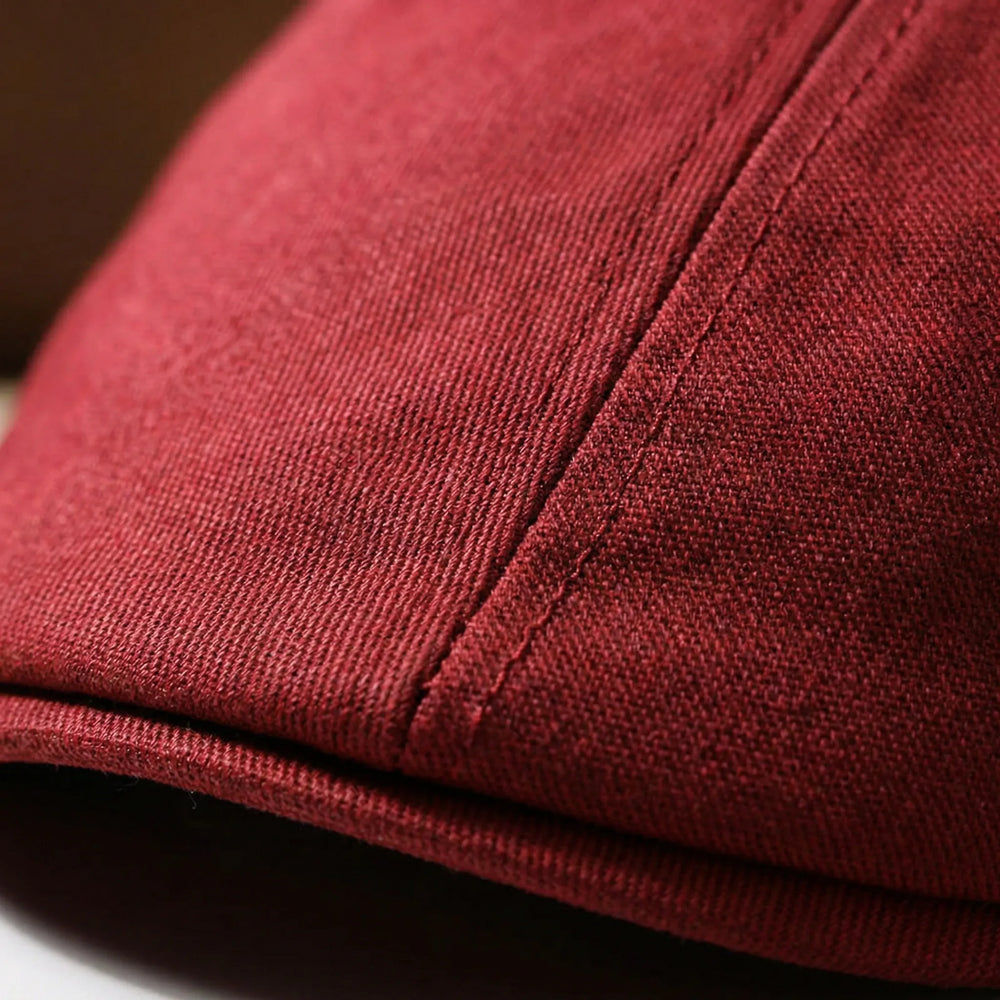 Vantrel - Classic Flat Cap With Adjustable Strap