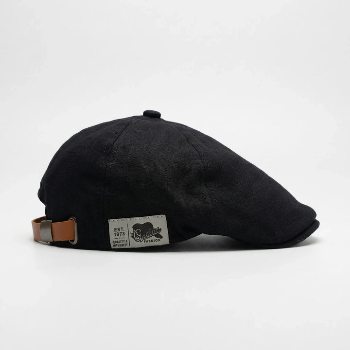 Vantrel - Classic Flat Cap With Adjustable Strap