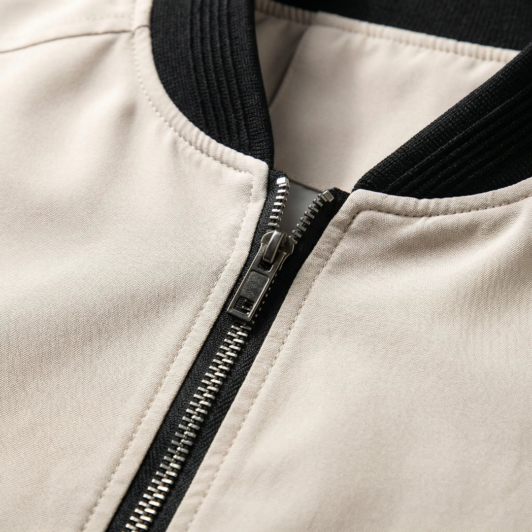 Vanturo - Slim Silhouette Men's Bomber Jacket
